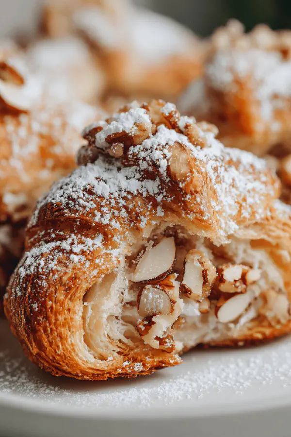 Almond Croissants Twist
