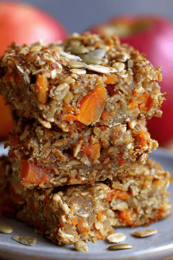 Apple Carrot Breakfast Bars
