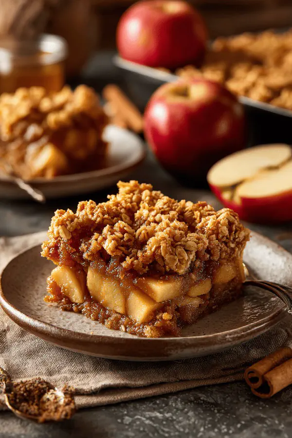 Apple Oat Squares Remix