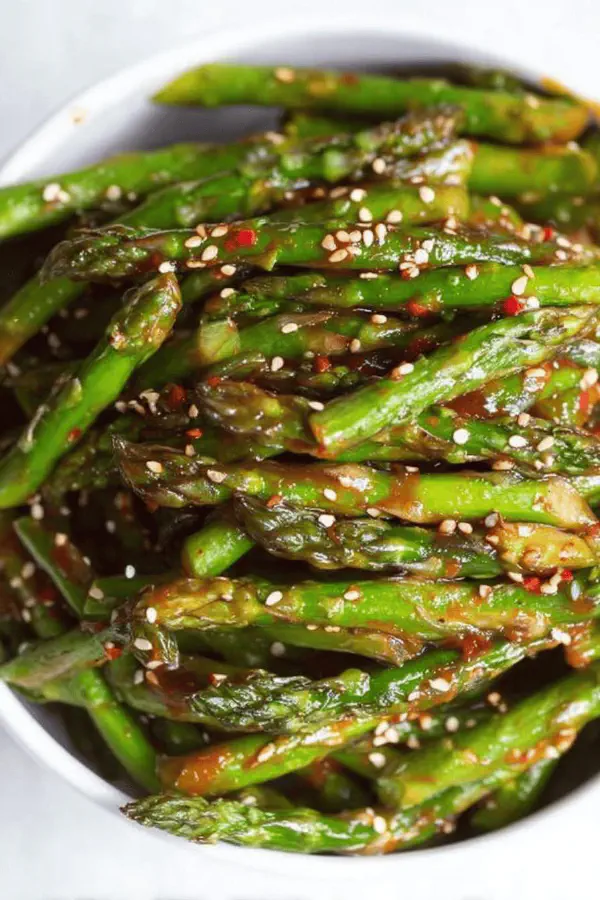 Asparagus Gochujang Glaze