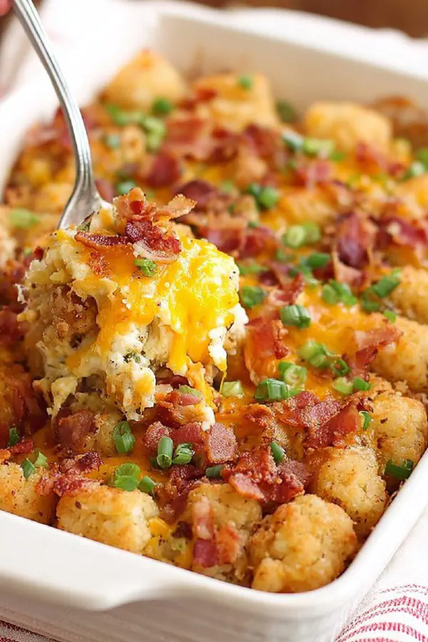 Bacon Egg Tot Bake