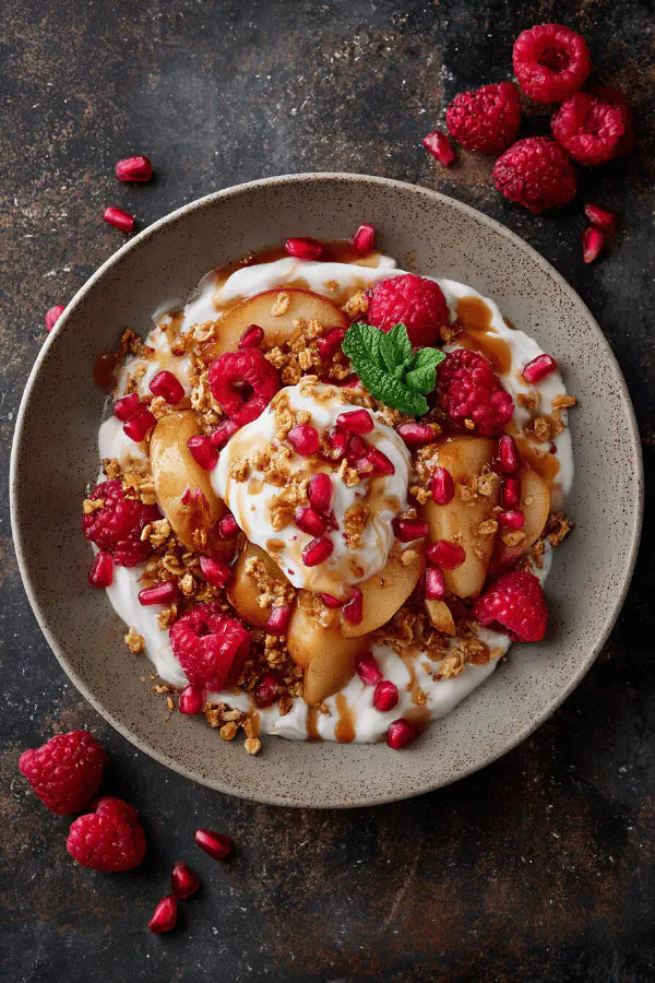 Baked Caramelized Apples Twist