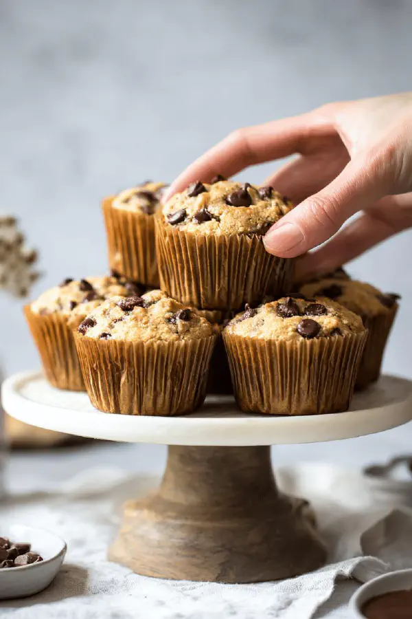 Banana Almond Muffins