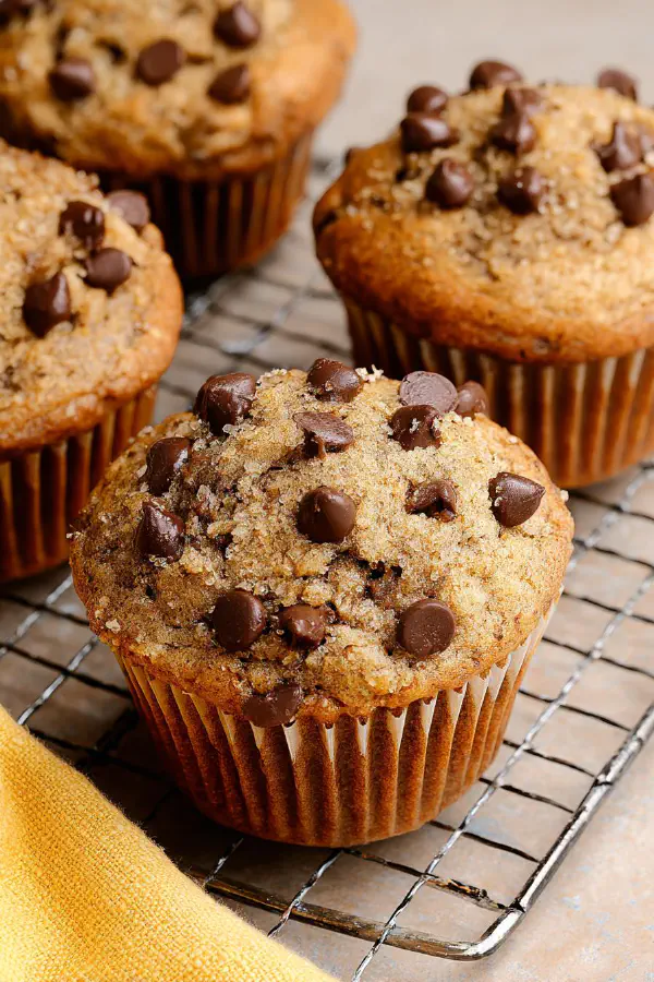 Banana Choco Muffins