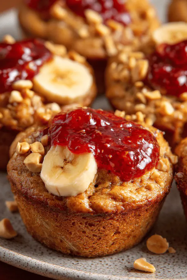 Banana Peanut Butter Muffins