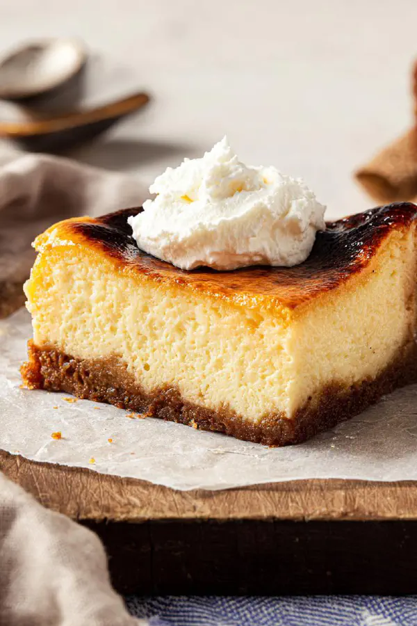 Basque Cheesecake Bars Twist