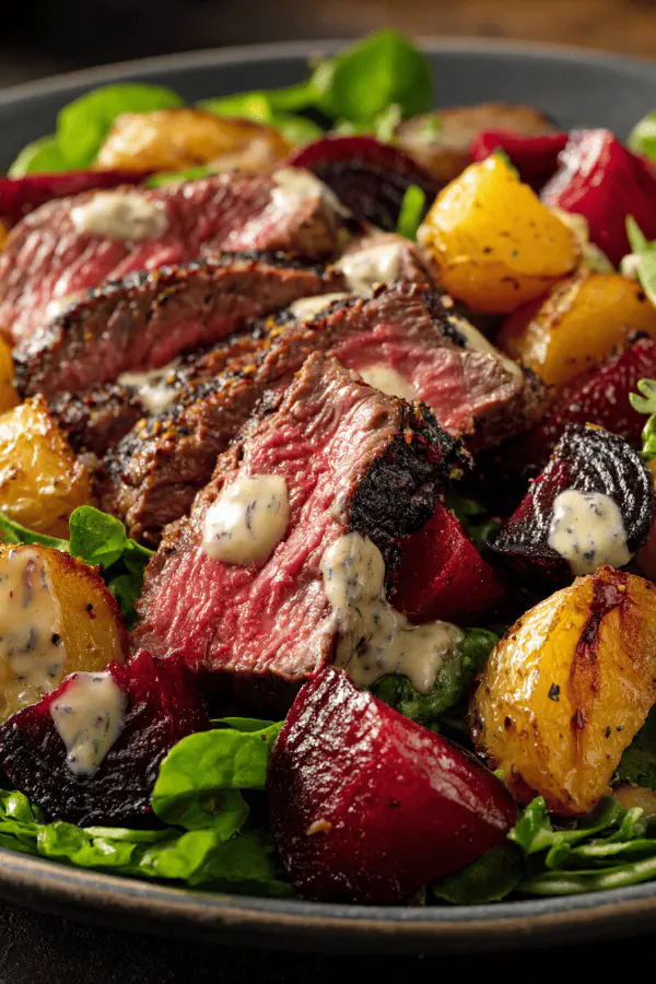 Beef Beet Potato Salad