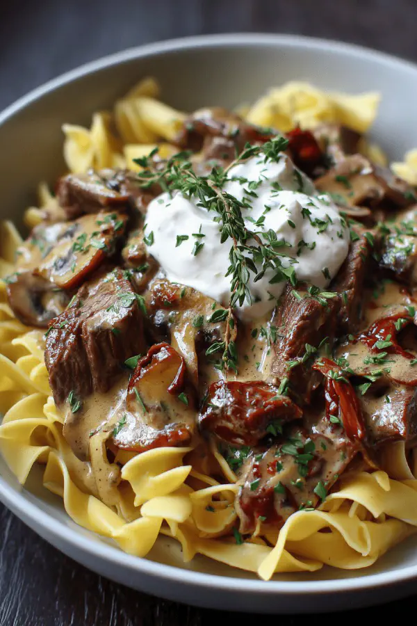 Beef Stroganoff Pressure Cooker