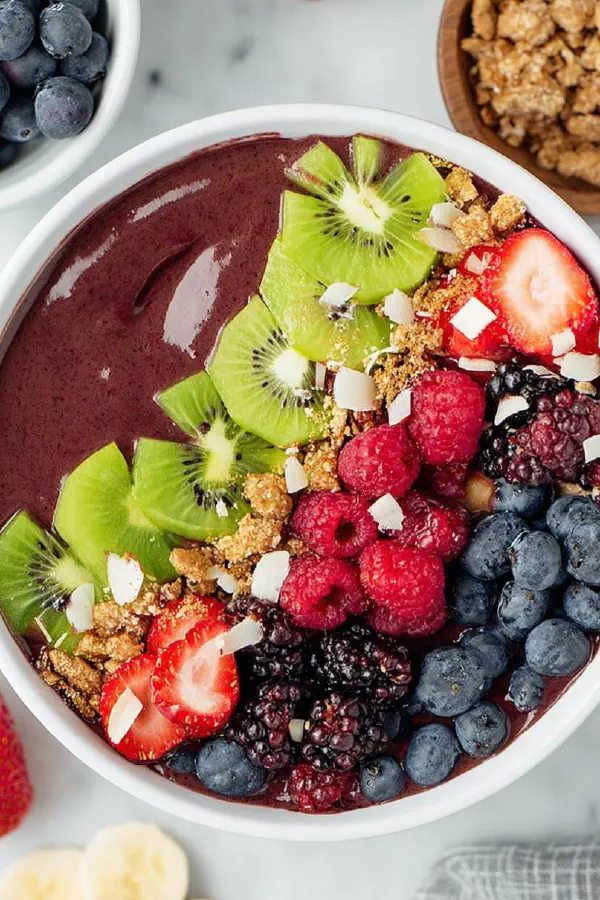 Beet Berry Acai Bowl