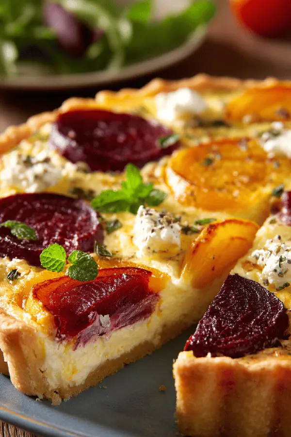 Beet and Feta Tart