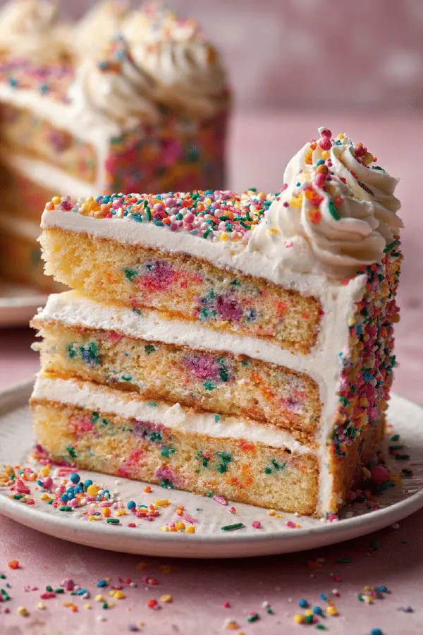 Birthday Confetti Cake
