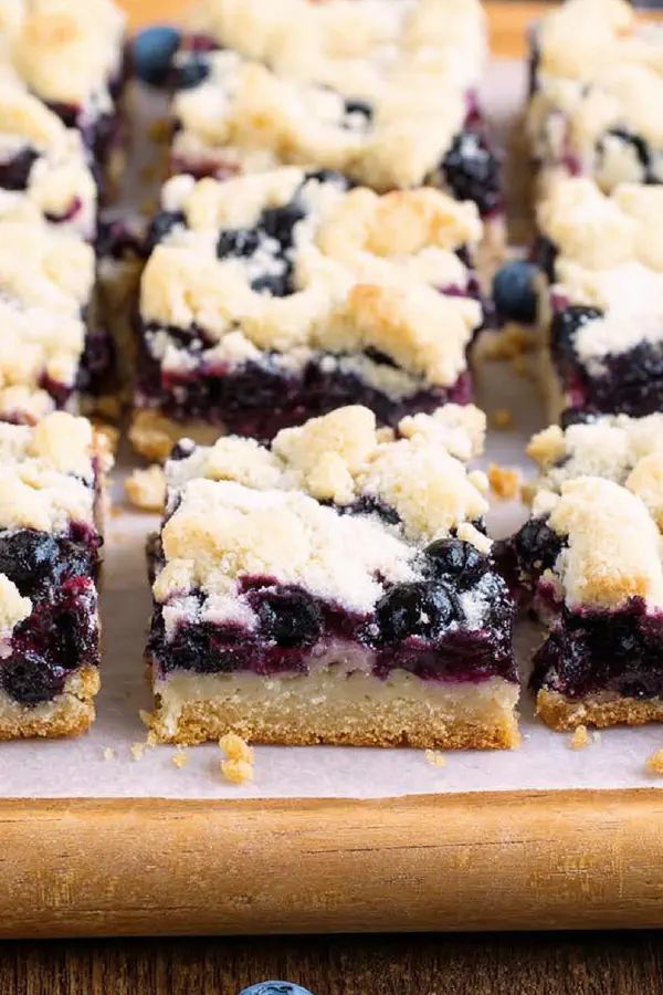 Blueberry Cake Bars Twist