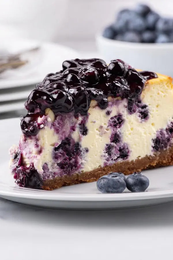 Blueberry Lemon Cheesecake