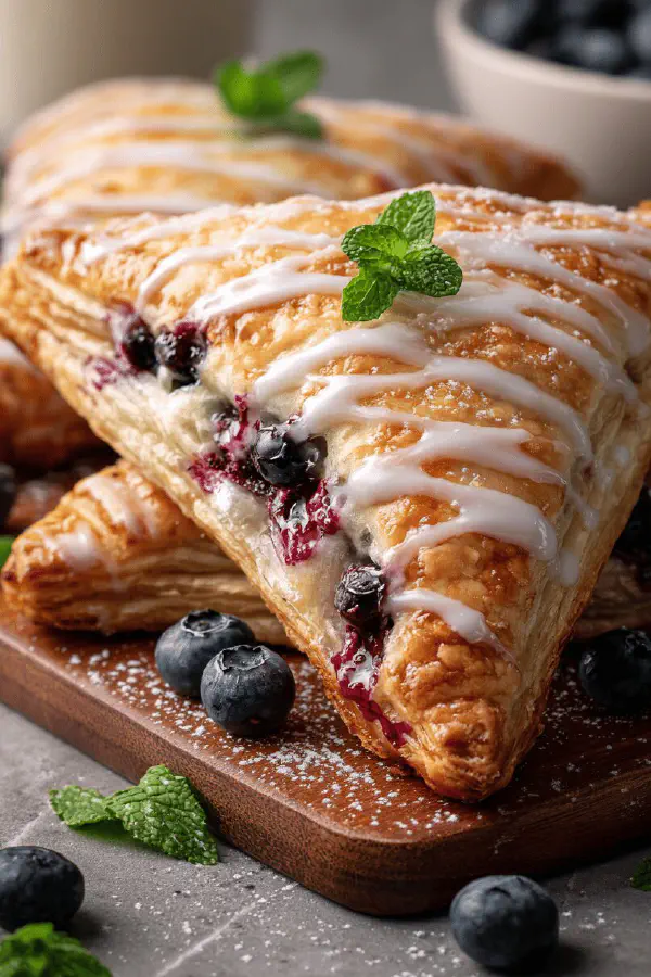 Blueberry Turnovers Twist