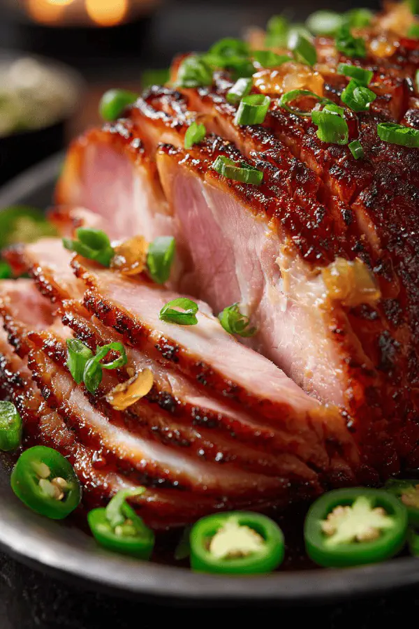 Braised Maple Ginger Ham