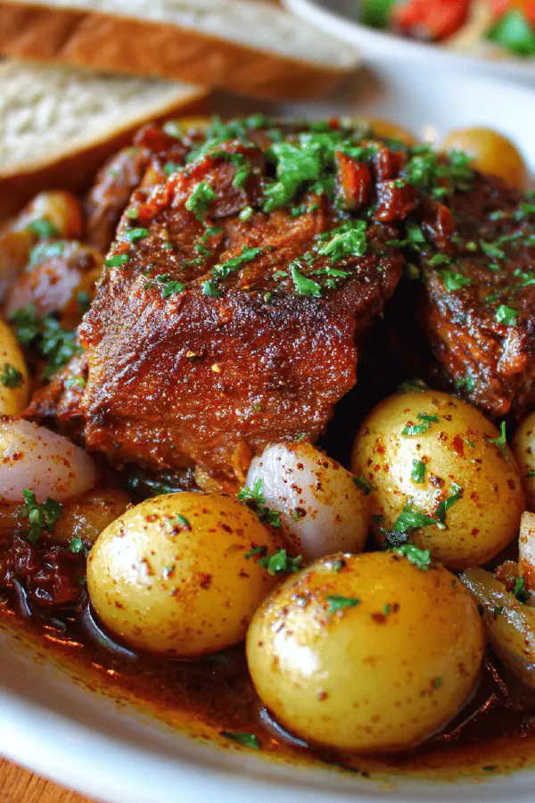 Braised Pork with Dates