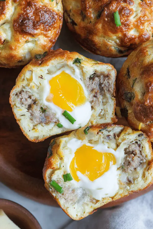Breakfast Egg Cheese Muffins