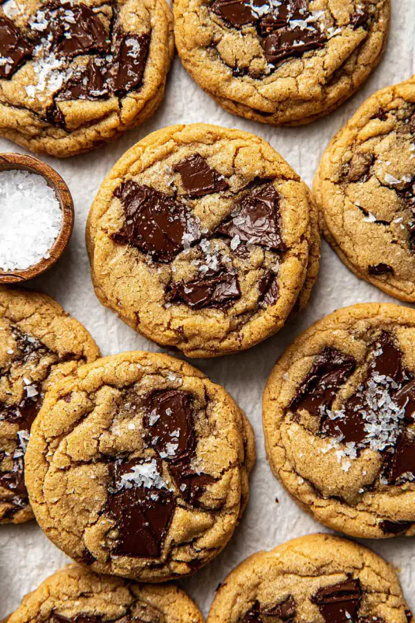 Brown Butter Almond Cookies