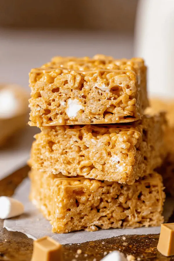 Brown Butter Nutty Crispy Bars