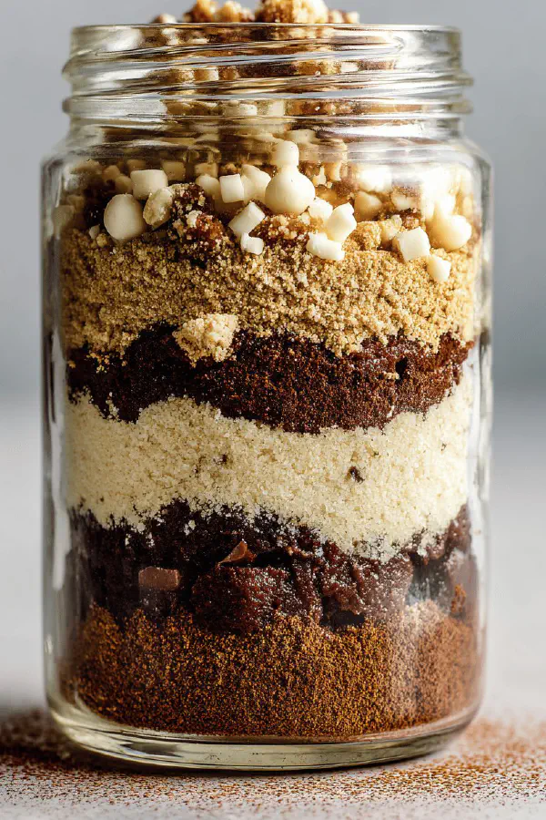 Brownie Mix Jar Gift