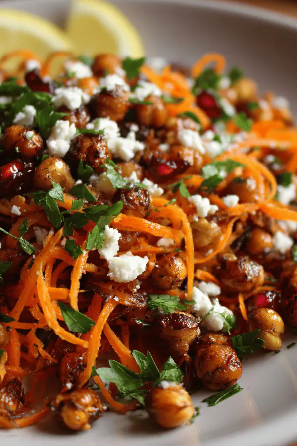Carrot Chickpea Salad Twist