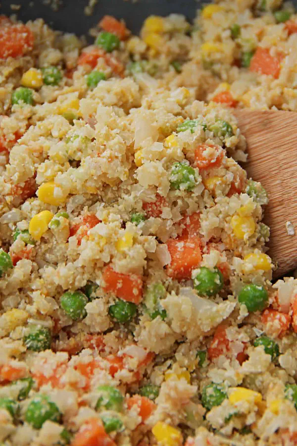 Cauliflower Fried Rice Remix