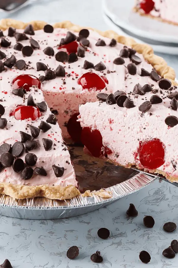 Chocolate Cherry Cream Pie