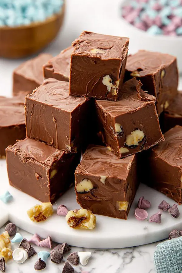 Chunky Candy Fudge