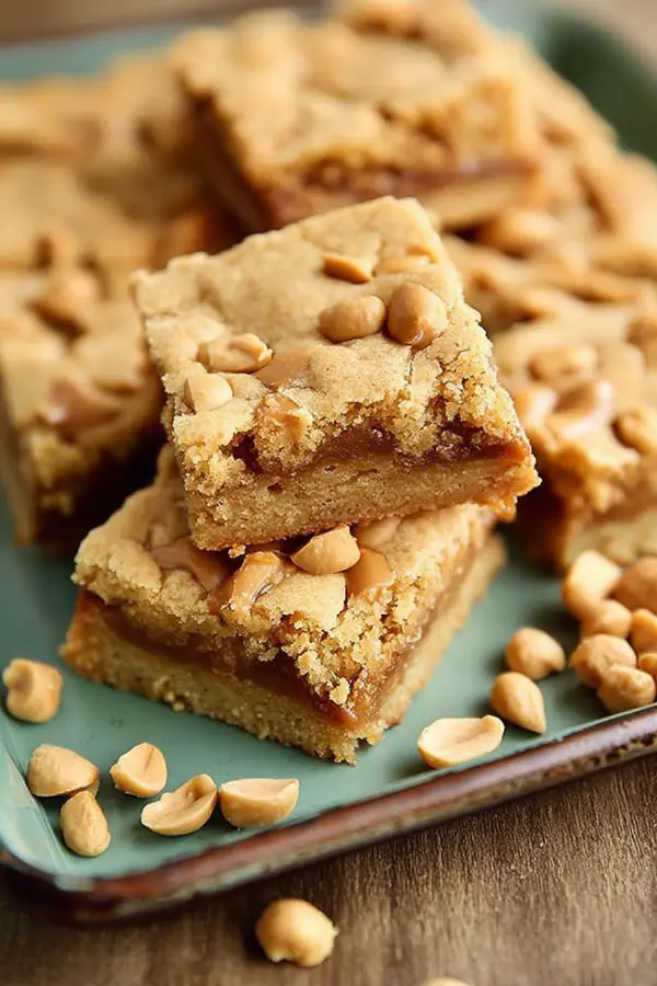 Chunky Peanut Bars