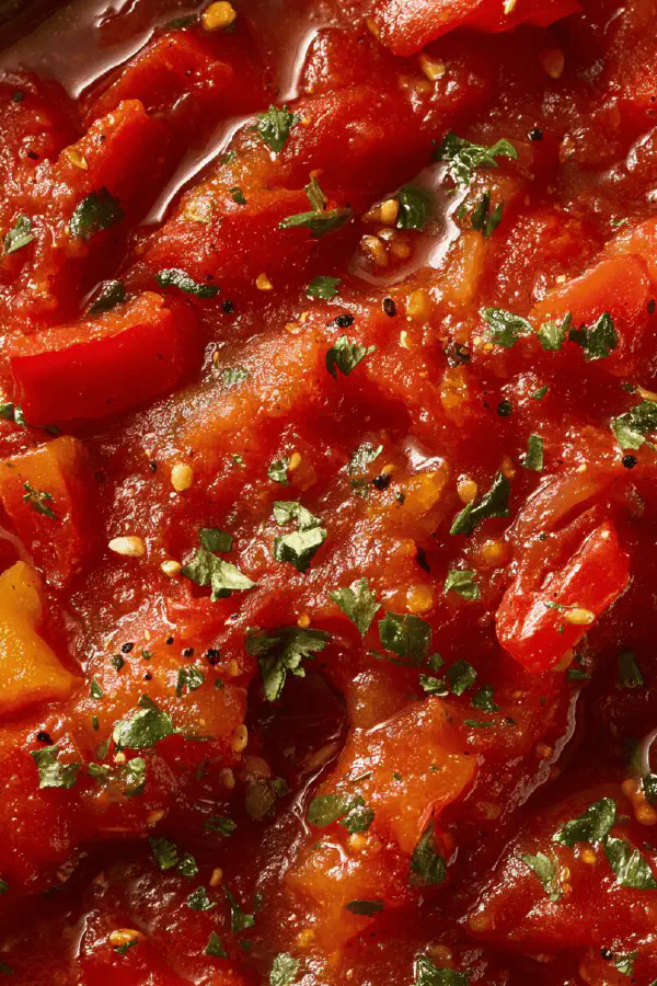 Chunky Tomato Sauce Twist