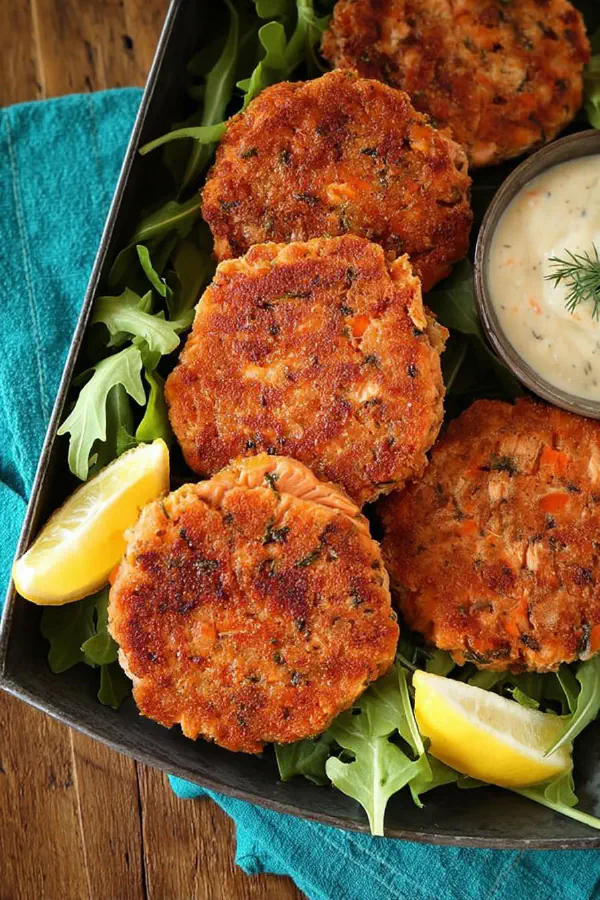 Classic Salmon Fritters
