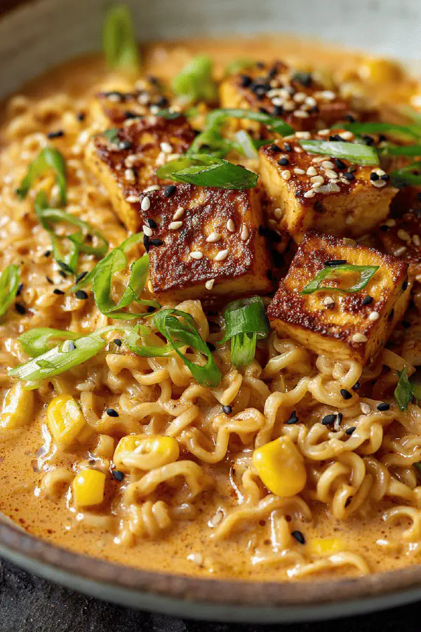 Creamy Red Curry Ramen