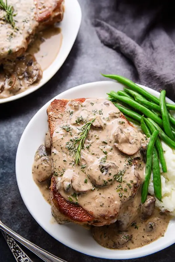 Creamy Slow Cooker Pork Chops