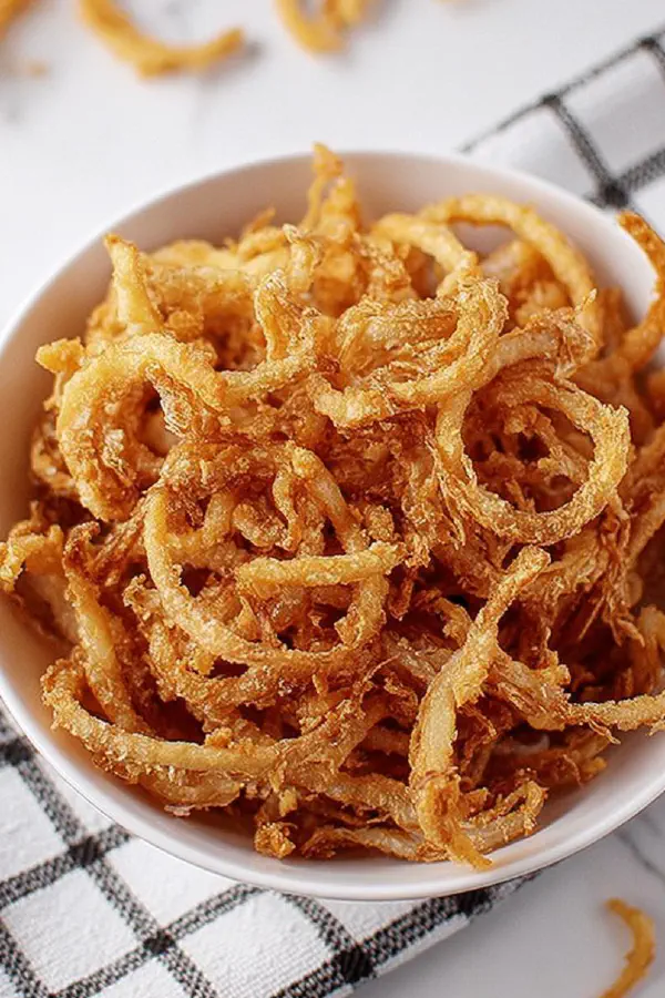 Crispy Marinated Onion Crisps