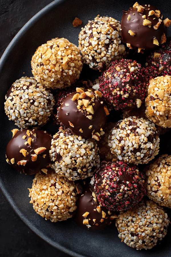 Crunchy Cereal Chocolate Bites