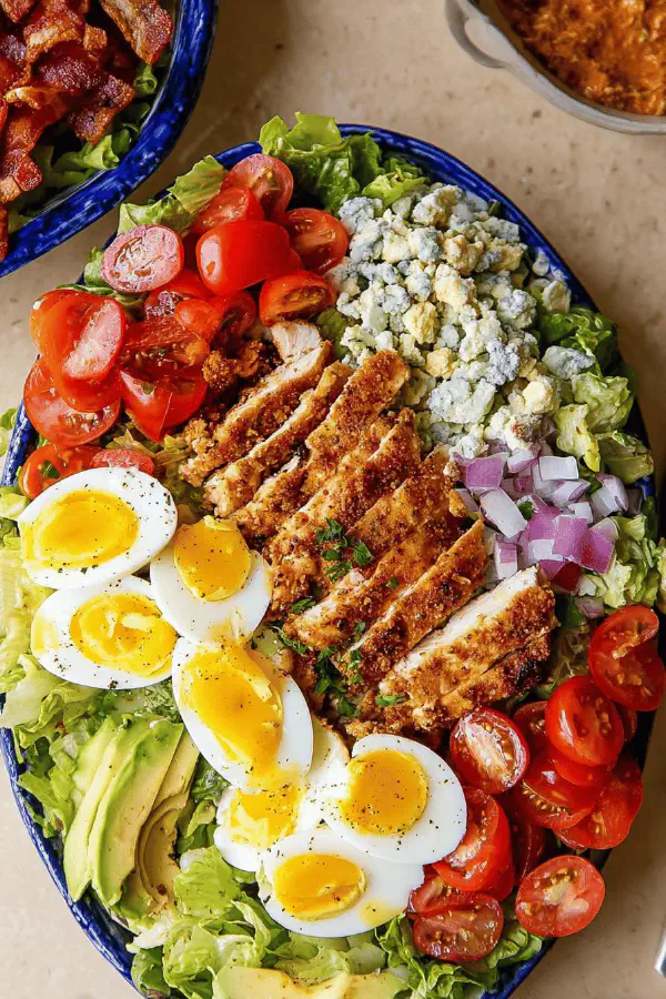 Crunchy Chicken Cobb Salad
