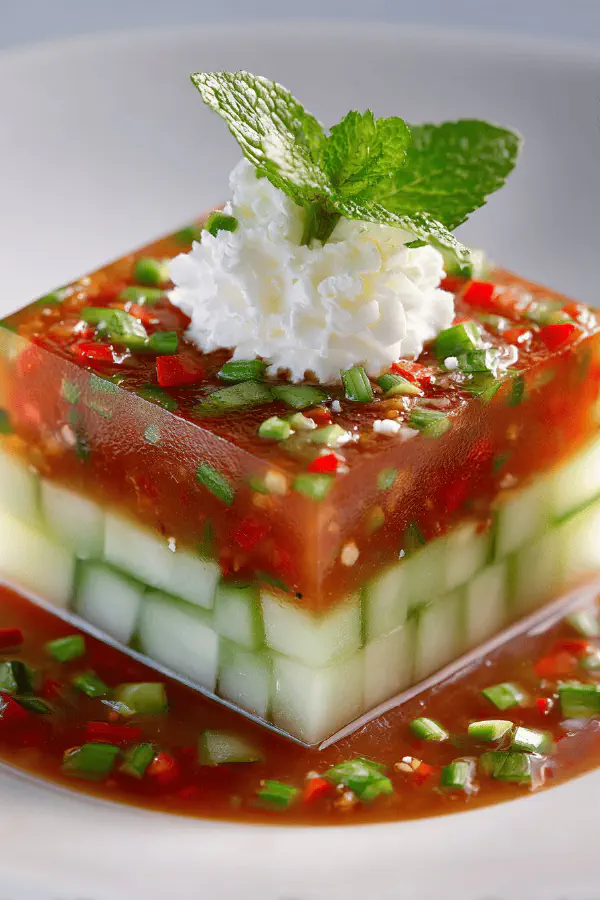 Cucumber Red Pepper Gazpacho