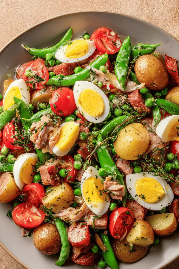 Egg Pea Potato Salad