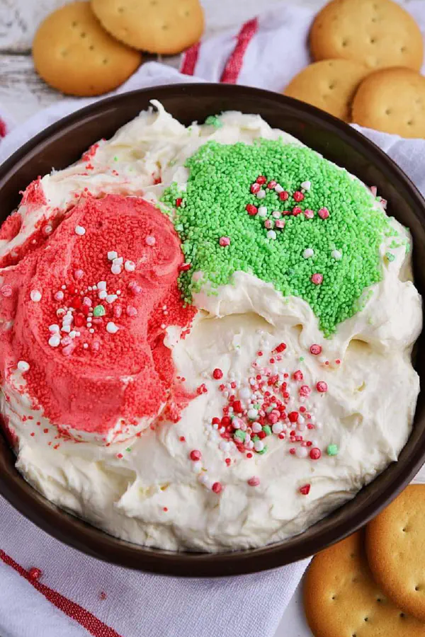 Festive Layered Dunkaroo Dip