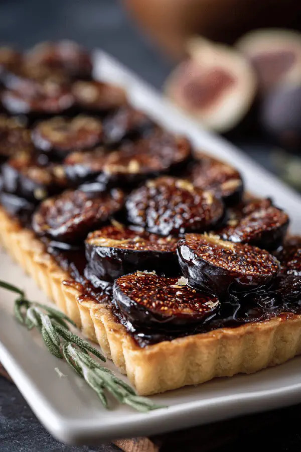 Fig Porto Frangipane Tart