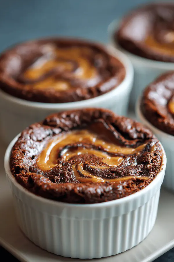 Fondant Brownies Dulce de Leche