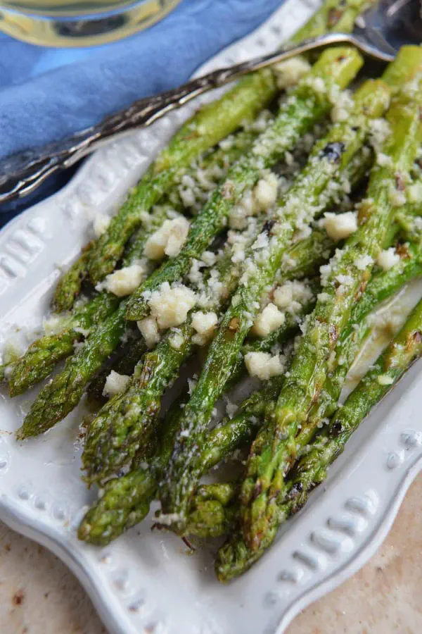Garlic Parmesan Broiled Broccolini