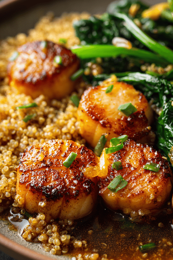 Giant Scallops Lemon Ginger