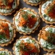 Crab Tarragon Stuffed Eggs
