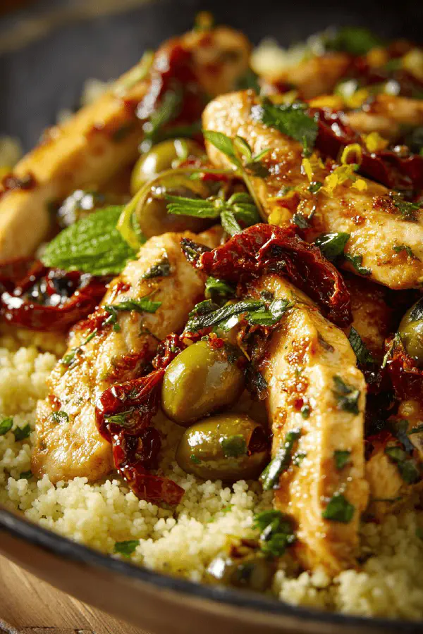 Greek Chicken Stir-fry Twist