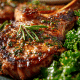 Lamb Chops with Mint Gremolata