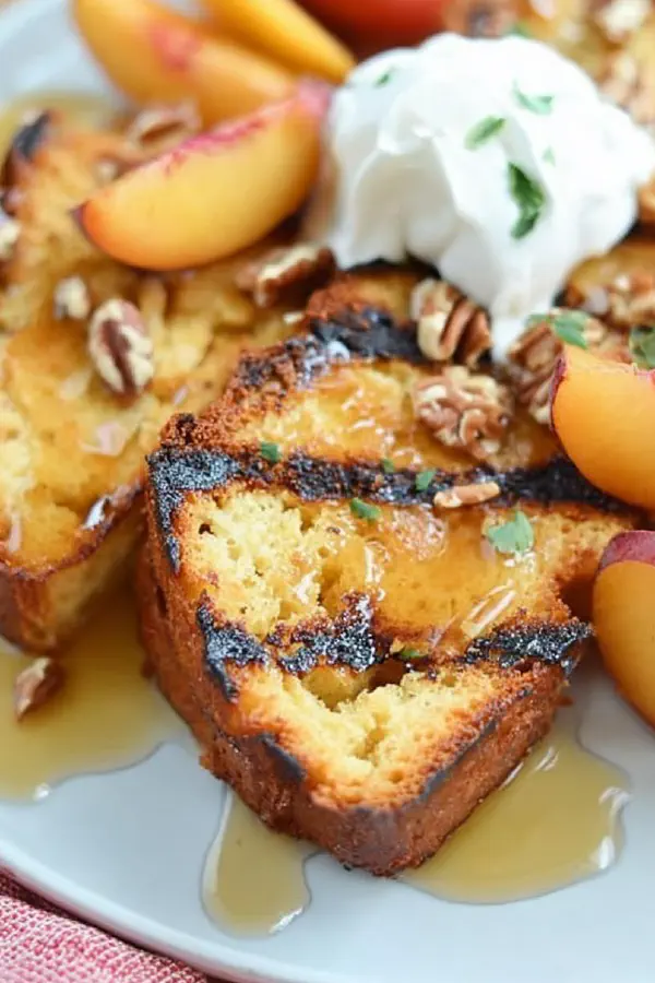 Grilled Pound Cake Twist