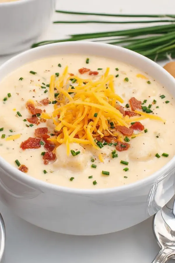 Hearty Crockpot Potato Chowder