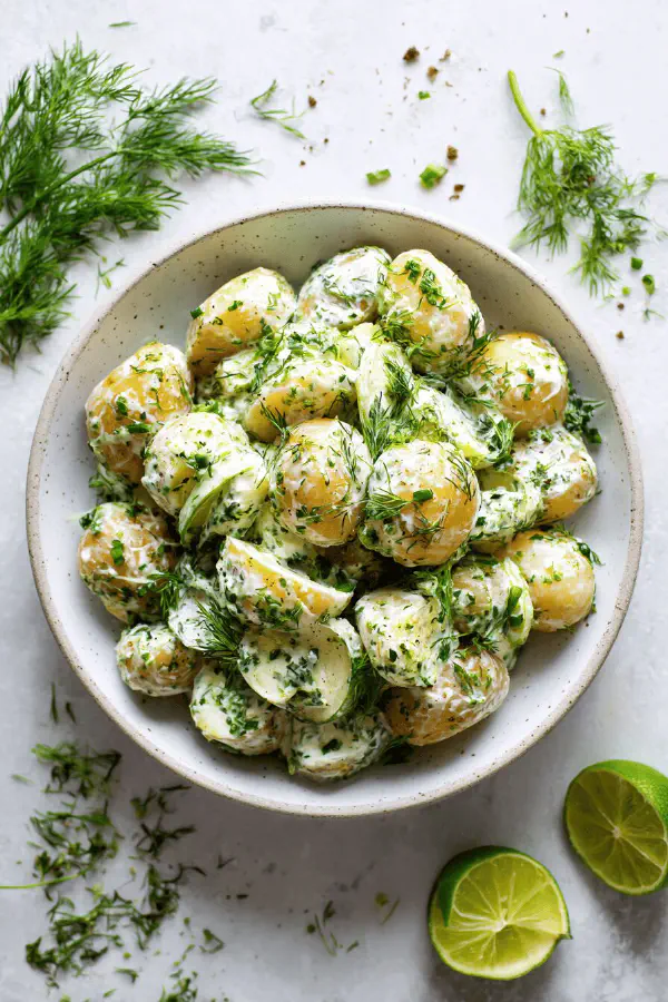 Herbed Creamy Potato Salad