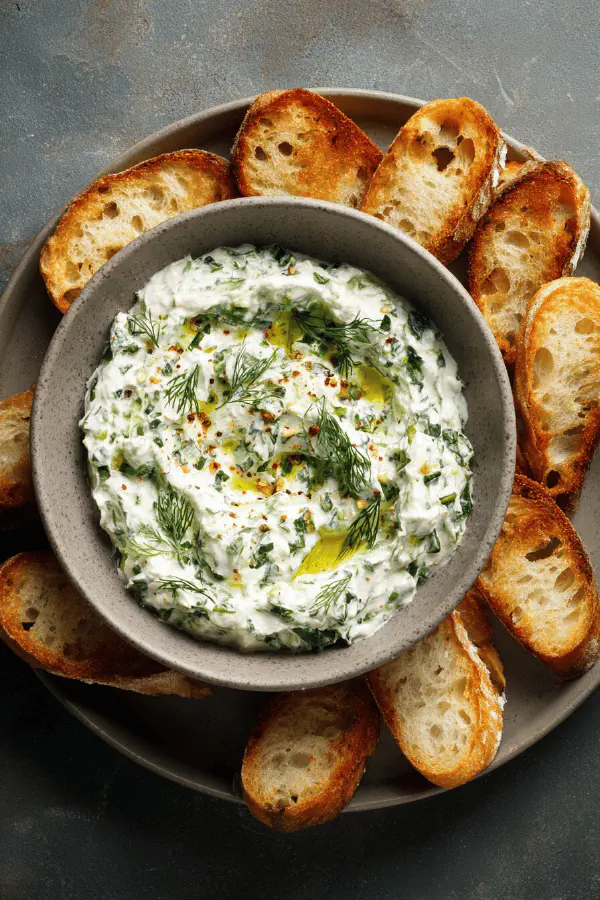 Herbed Yogurt Cucumber Dip